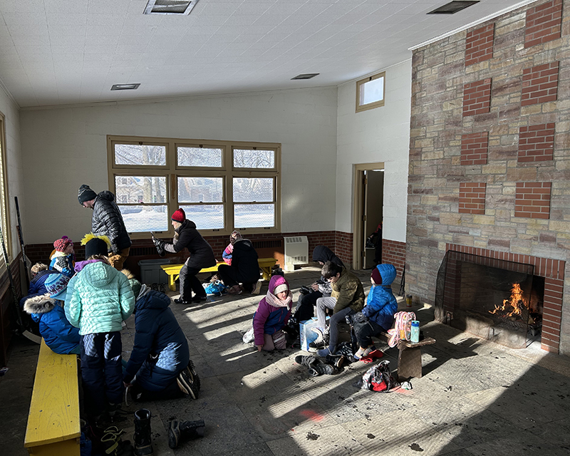 Warming Hut Center Street Park