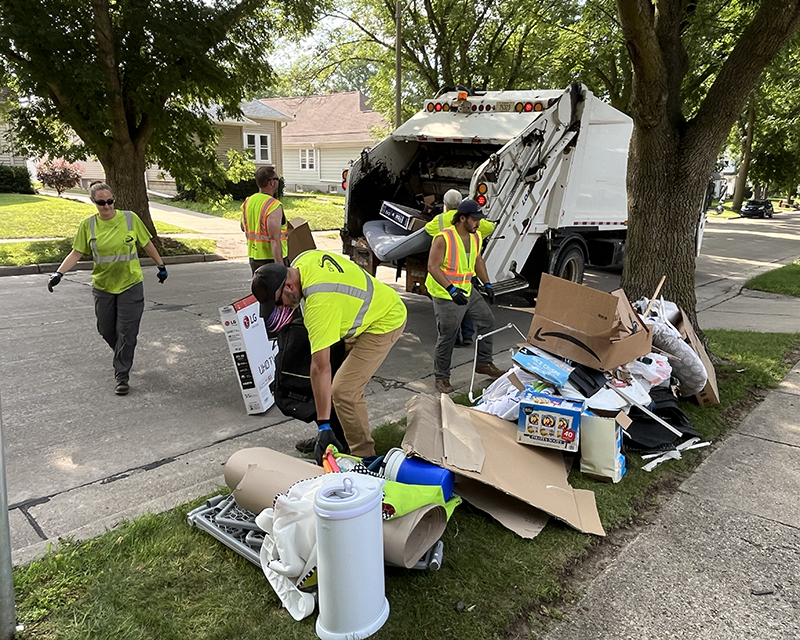 East Tosa flood damage